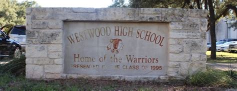 Westwood high austin - Westwood High School is a high school in Austin, TX, in the Round Rock ISD school district. As of the 2021-2022 school year, it had 2,777 students . 24.2% of students were …